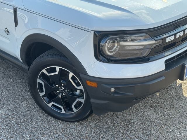 2021 Ford Bronco Sport — rear three-quarter view