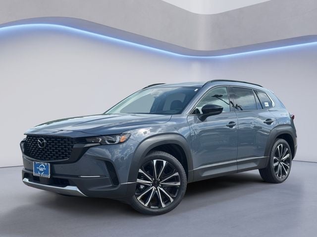 2026 Mazda Mazda CX-50 2.5 Turbo AWD in Polymetal Gray Metallic — front three-quarter view