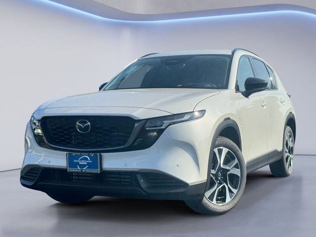 2026 Mazda Mazda CX-5 2.5 S Preferred AWD in Rhodium White Metallic — front three-quarter view