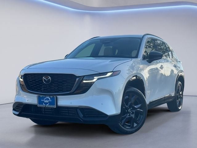 2026 Mazda Mazda CX-5 2.5 S Premium Plus AWD in Rhodium White Metallic — front three-quarter view